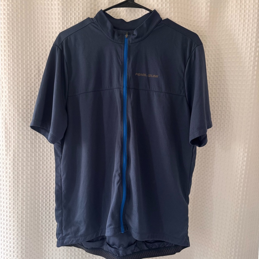 Pearl Izumi Navy Short Sleeve Jacket
